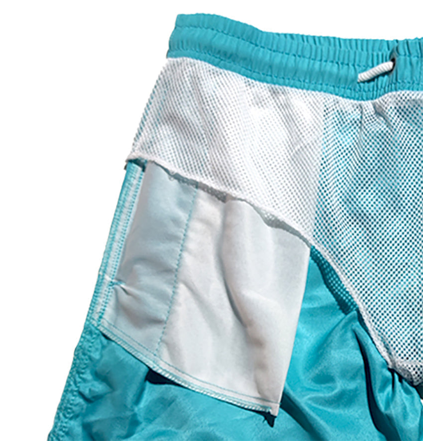Badeshorts – schnell trocknend – elastischer Bund – Boardshorts – Badehosen-Chaps Herrenmode