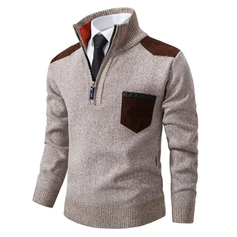 Bolt | Kaschmir-Pullover-Beige-XS-Chaps Herrenmode