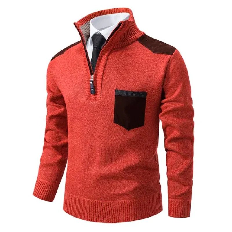 Bolt | Kaschmir-Pullover-Mandarine-XS-Chaps Herrenmode