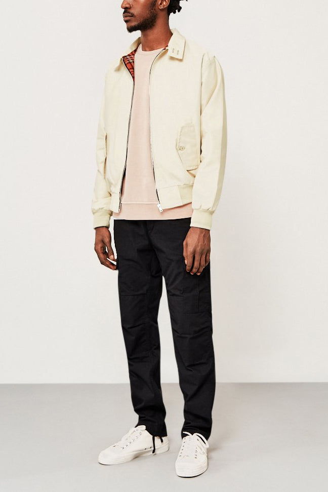 Bomberjacke | Leicht | Mit Reißverschluss | Harrington-Jacke | Herrenjacken-Beige-S-Chaps Herrenmode