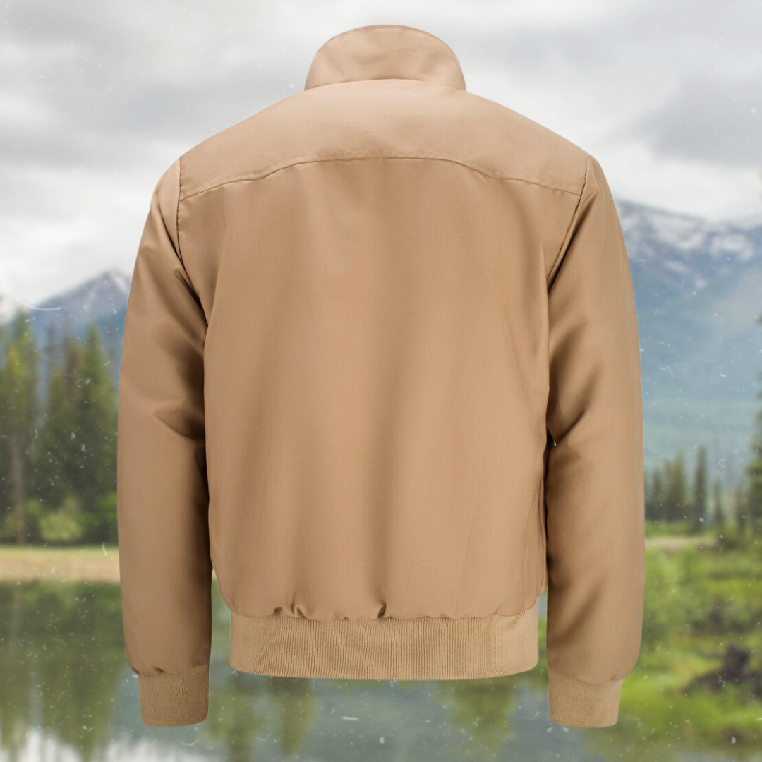 Bomberjacke | Leicht | Mit Reißverschluss | Harrington-Jacke | Herrenjacken-Chaps Herrenmode