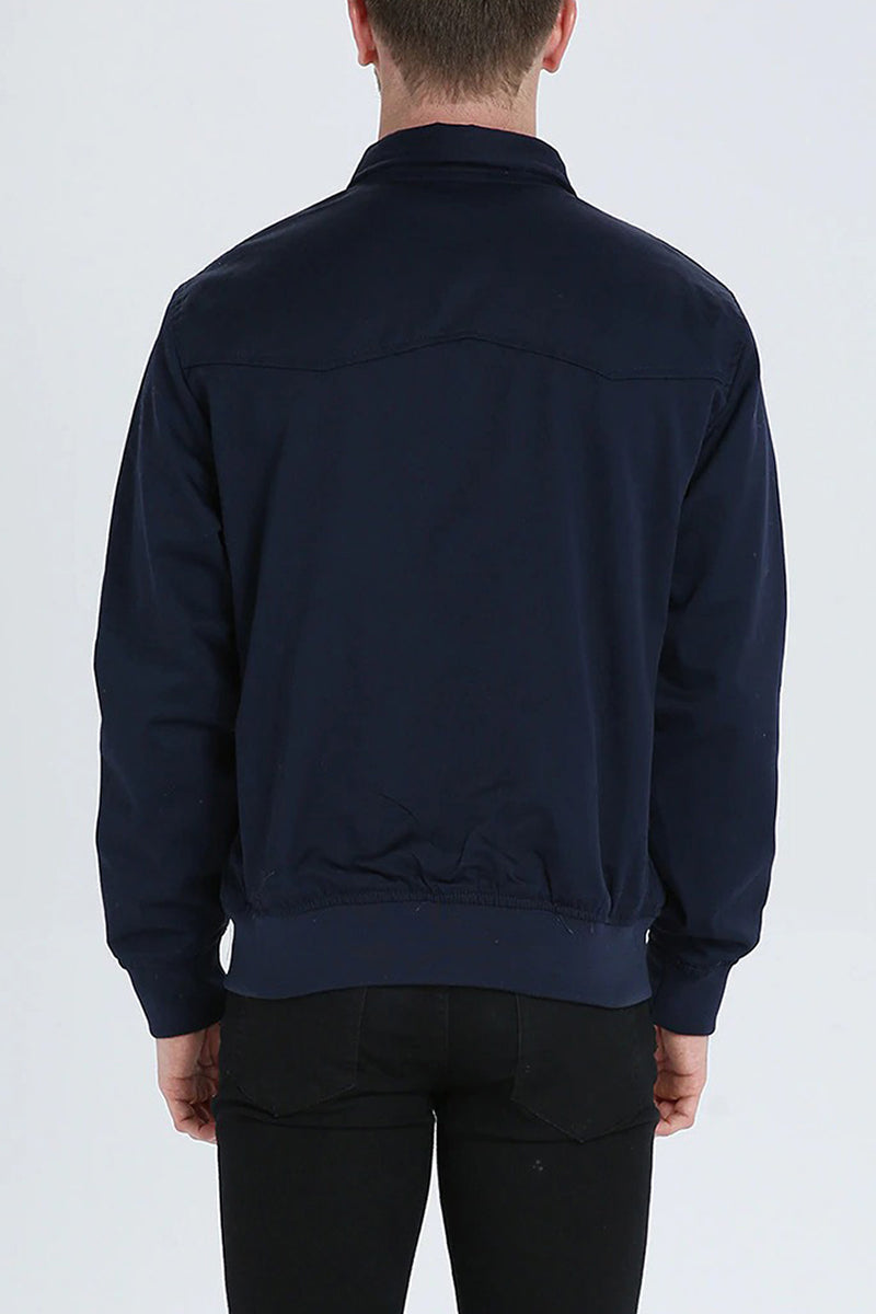 Bomberjacke | Leicht | Mit Reißverschluss | Harrington-Jacke | Herrenjacken-Chaps Herrenmode