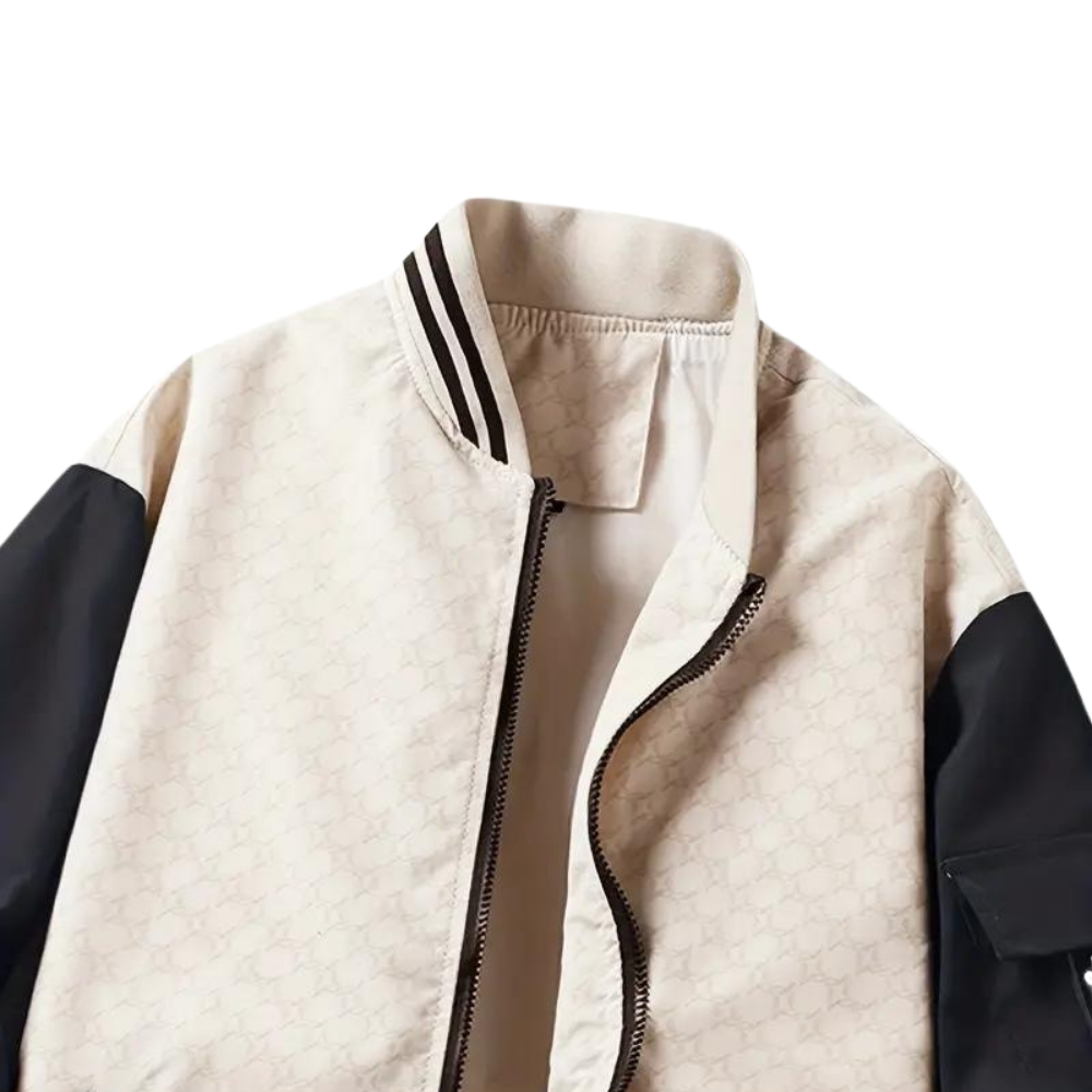 Bomberjacke | Reißverschluss | Herbst | Basketballjacke | Herrenjacke-Chaps Herrenmode