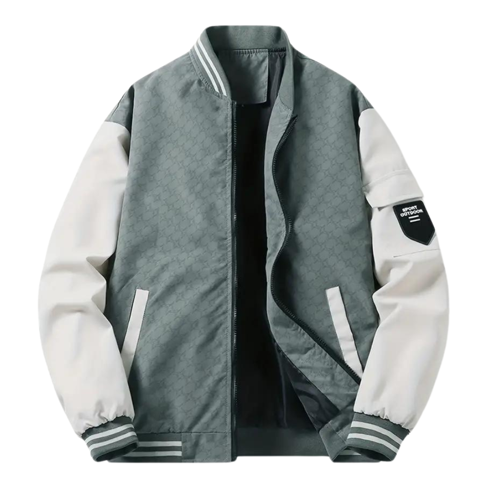 Bomberjacke | Reißverschluss | Herbst | Basketballjacke | Herrenjacke-Chaps Herrenmode