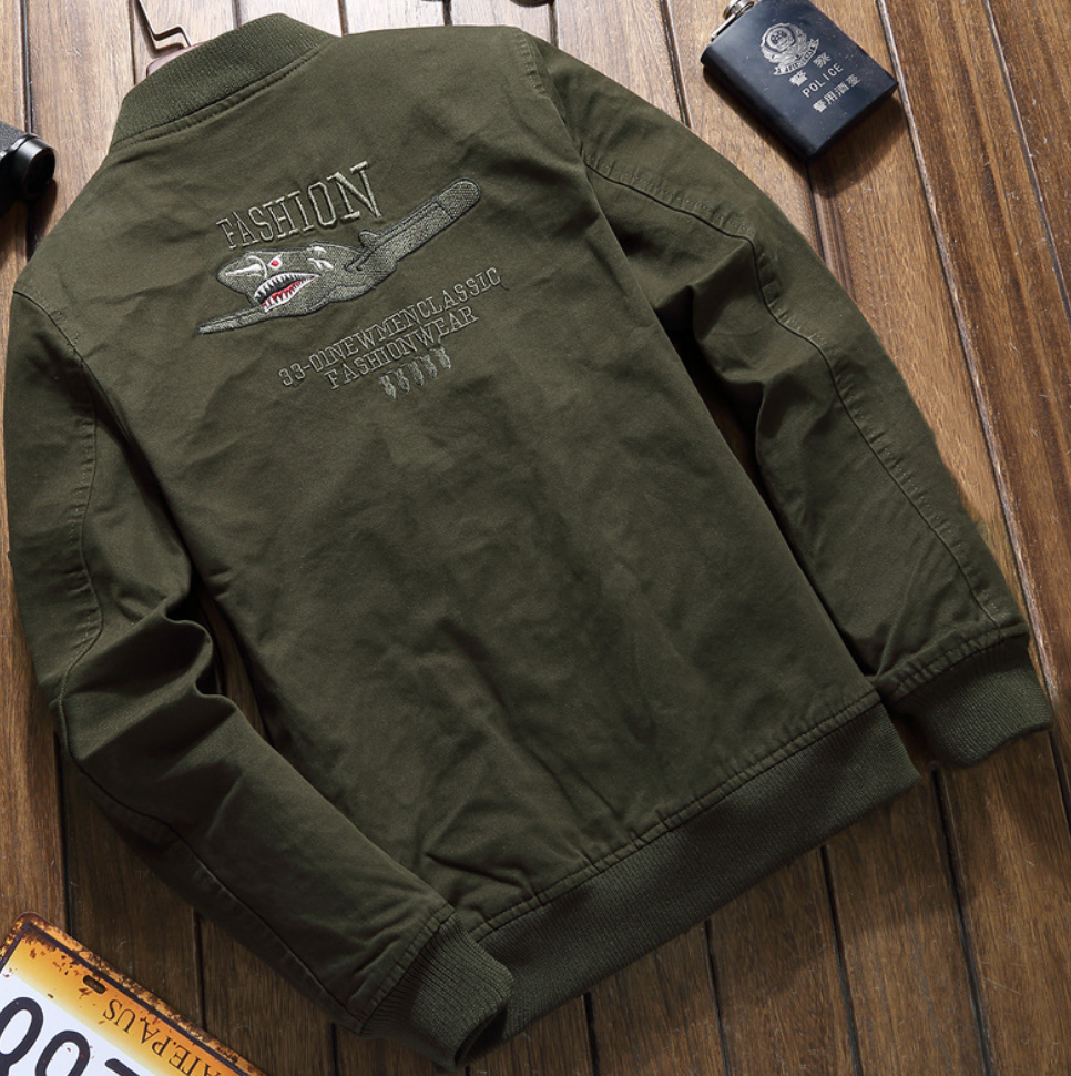 Bomberjacke | Zip-Up | Taschen | Pilotenjacke | Herrenjacke-Chaps Herrenmode