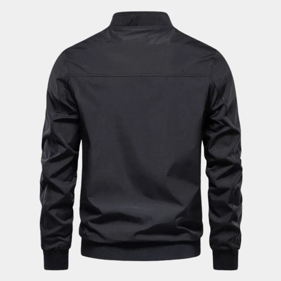 Bomberjacke – mit Reißverschluss – Herbst – Windjacke – Herrenjacke-Chaps Herrenmode