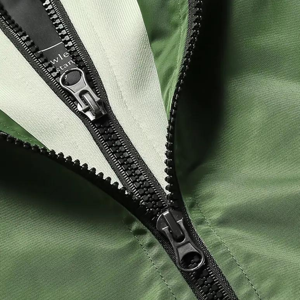 Bomberjacke – winddichte Herbstjacke für Herren mit Kapuze und Reißverschluss-Chaps Herrenmode