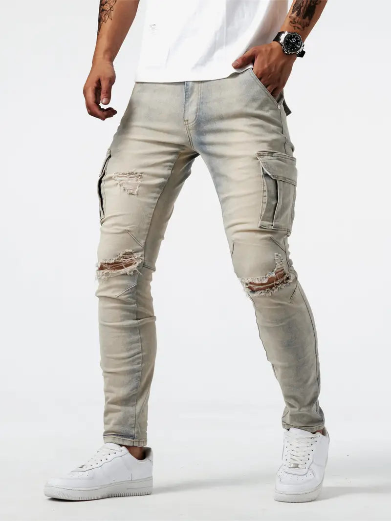 Booker-Jeans | Lässige Cargohose für Männer-Chaps Herrenmode