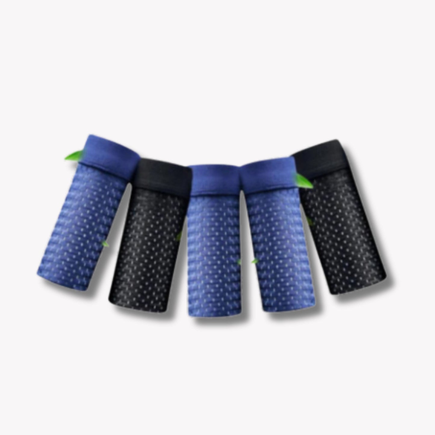 Boxershorts - Comfiest - Atmungsaktiv - Boxershorts - Herrenunterwäsche-2 Schwarz – 3 Blau-L-Chaps Herrenmode