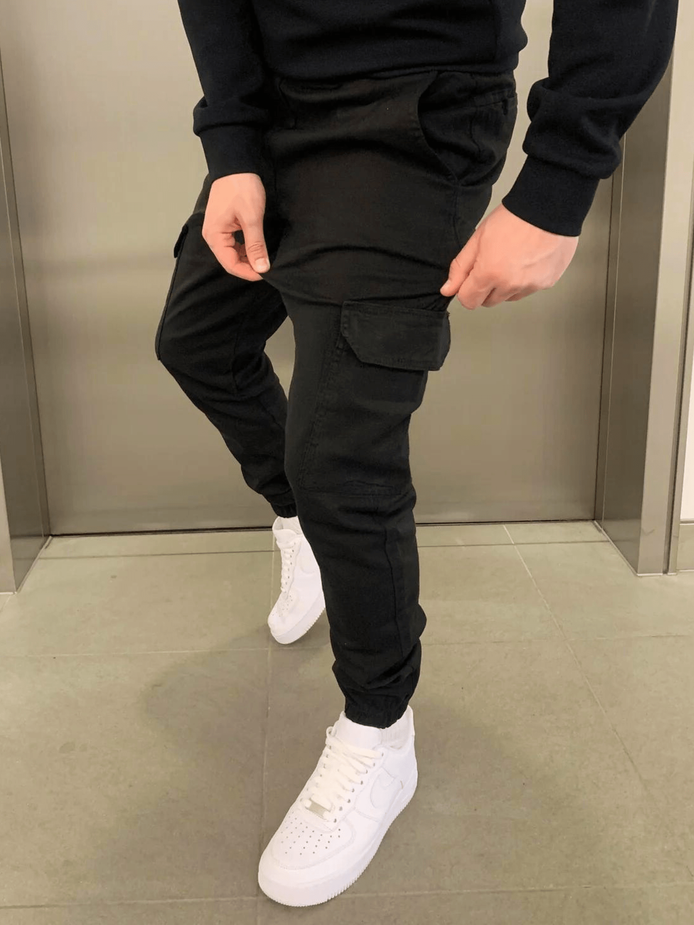 Cargo Jogger | Drawstring | Skinny | Cargohosen | Herrenhosen-Chaps Herrenmode