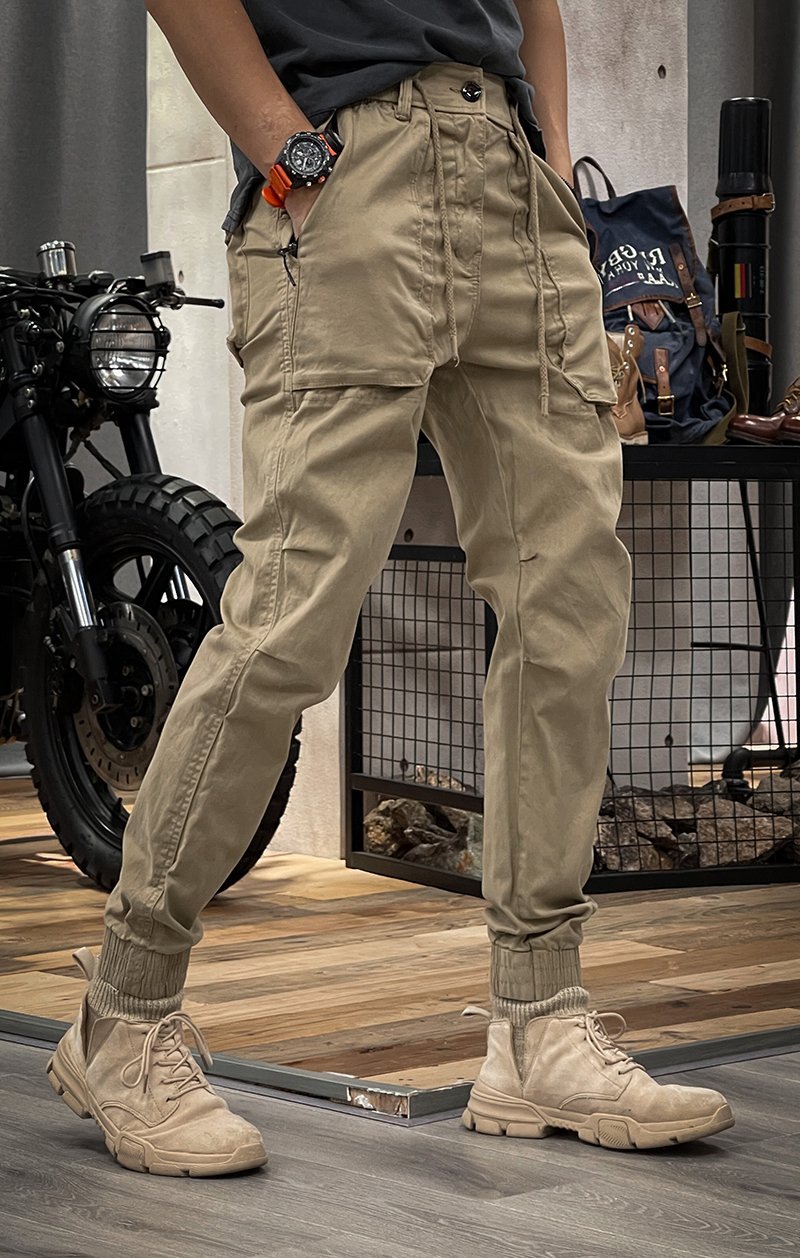 Cargo Jogger | Tactical | Drawstring | Cargohosen | Herrenhosen-Chaps Herrenmode