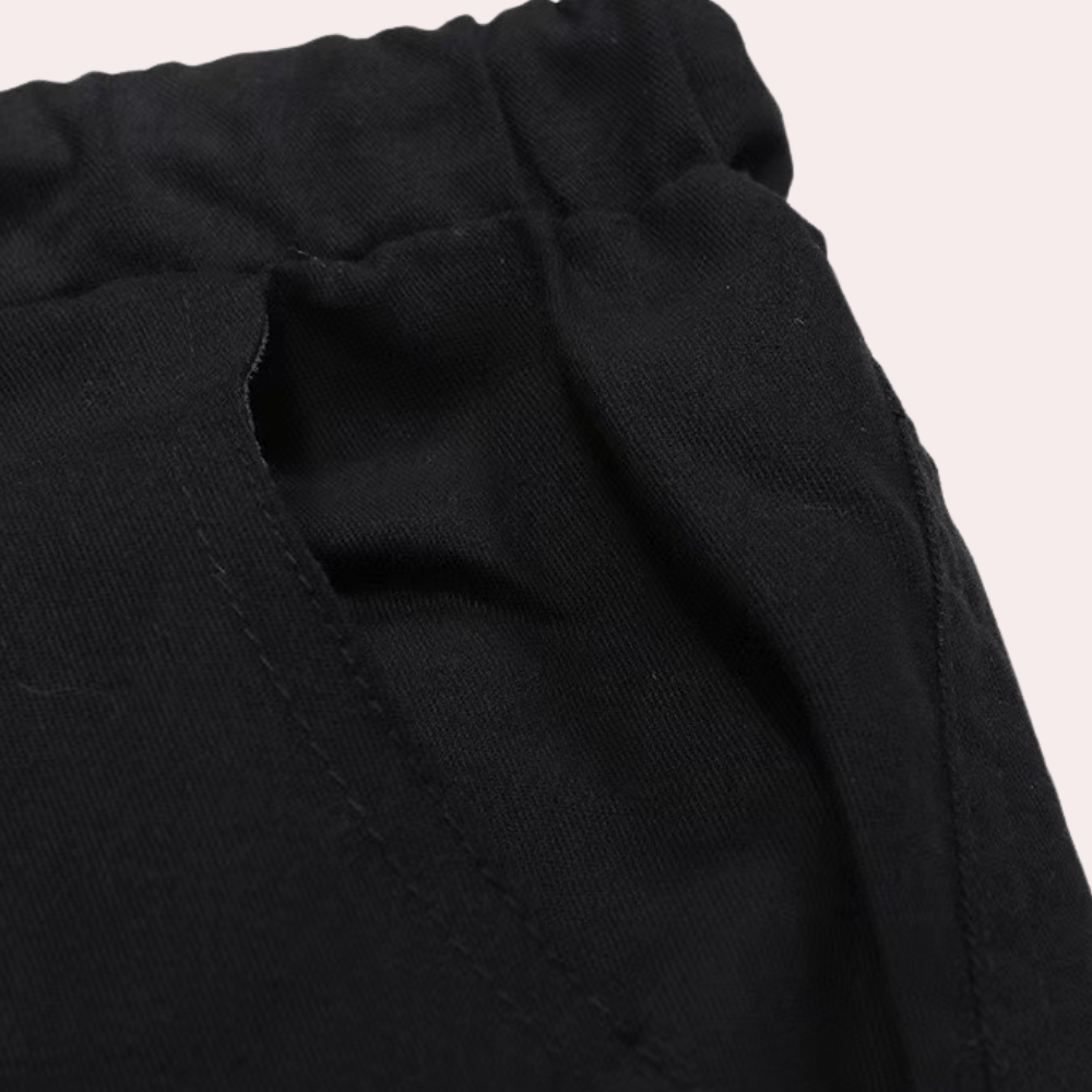Cargo Joggers – Elastischer Bund – Kordelzug – Cargohosen – Herrenhosen-Chaps Herrenmode