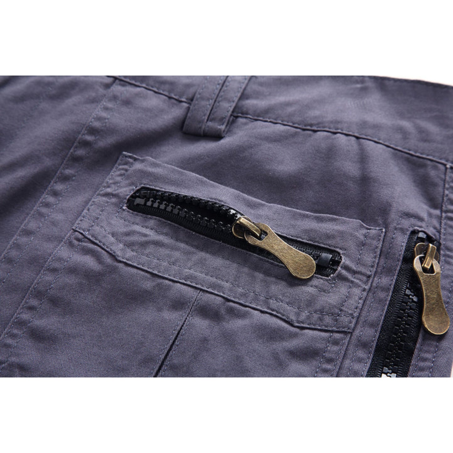 Cargo-Shorts | Freizeit | Taschen | Lange Shorts | Caprihosen für Männer-Chaps Herrenmode