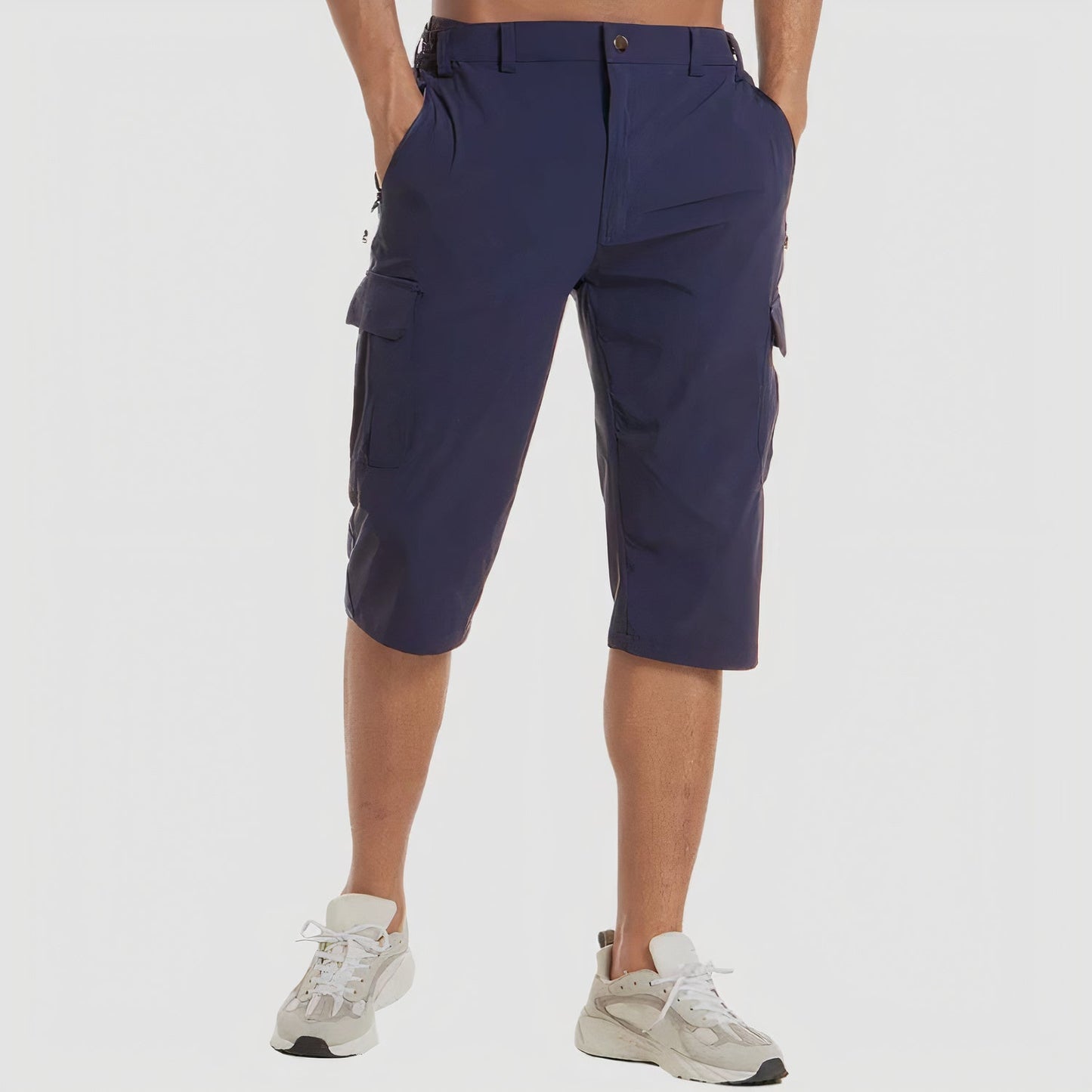 Cargo Shorts - Schnell trocknend - Taktisch - Lange Shorts - Capri Shorts für Männer-Chaps Herrenmode