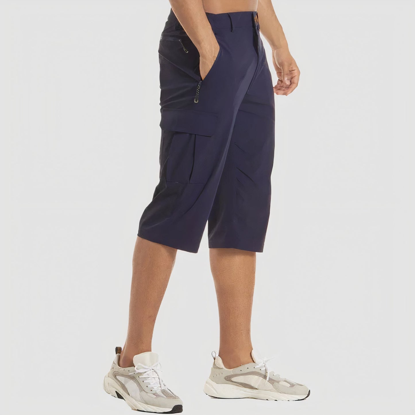 Cargo Shorts - Schnell trocknend - Taktisch - Lange Shorts - Capri Shorts für Männer-Chaps Herrenmode