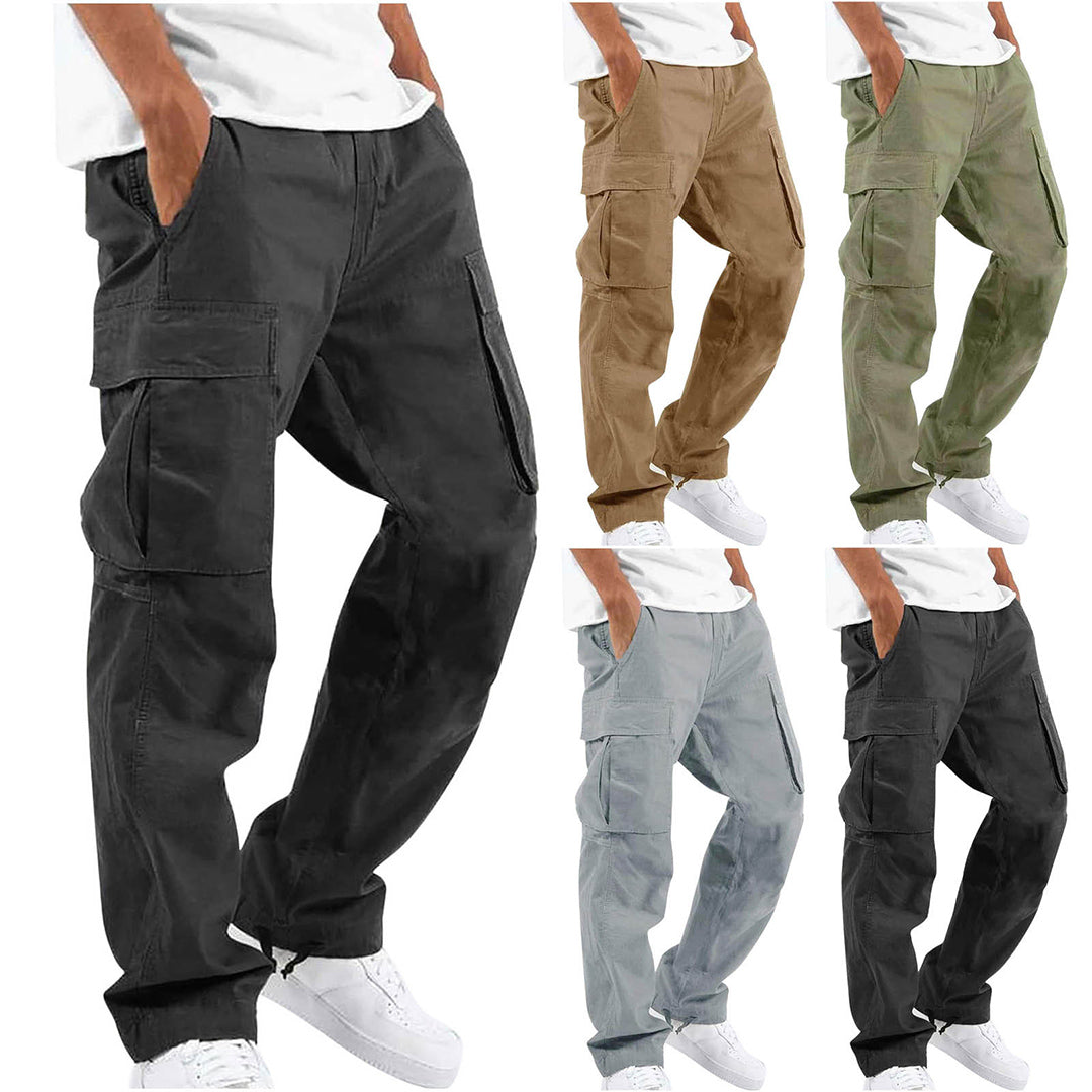 Cargohose - Lässig - Lose Passform - Freizeithose - Herrenhosen-Chaps Herrenmode