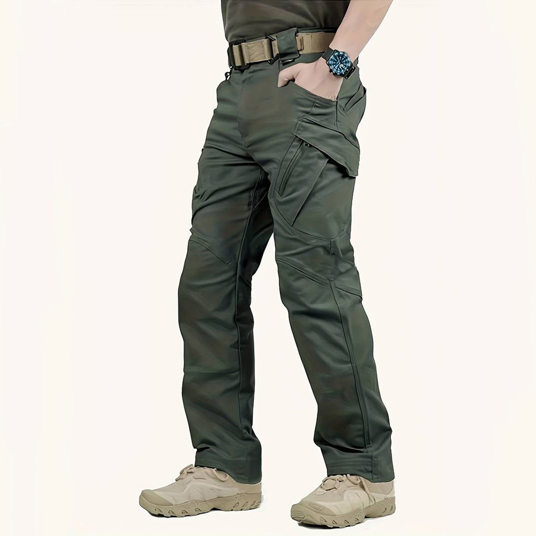 Cargohosen | Gerades Bein | Freizeit | Tactical-Hosen | Herrenhosen-Armeegrün-XS-Chaps Herrenmode