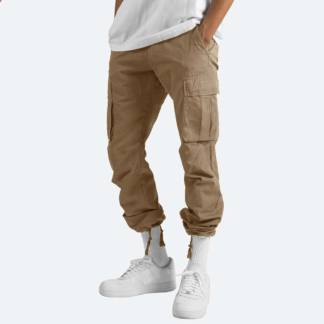 Cargohosen – Lässig – Locker sitzend – Gerade geschnittene Cargohosen – Herrenhosen-Chaps Herrenmode