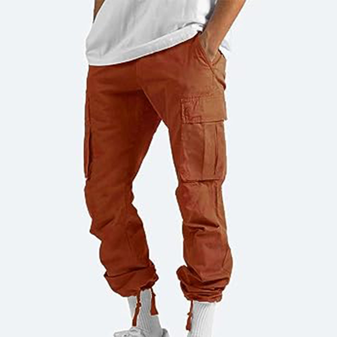 Cargohosen – Lässig – Locker sitzend – Gerade geschnittene Cargohosen – Herrenhosen-Chaps Herrenmode