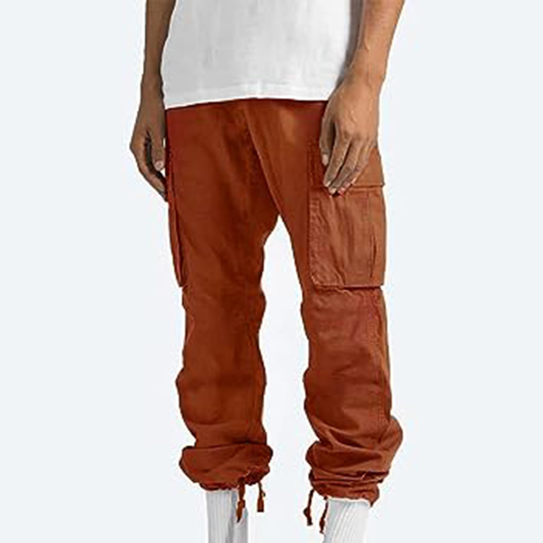 Cargohosen – Lässig – Locker sitzend – Gerade geschnittene Cargohosen – Herrenhosen-Chaps Herrenmode