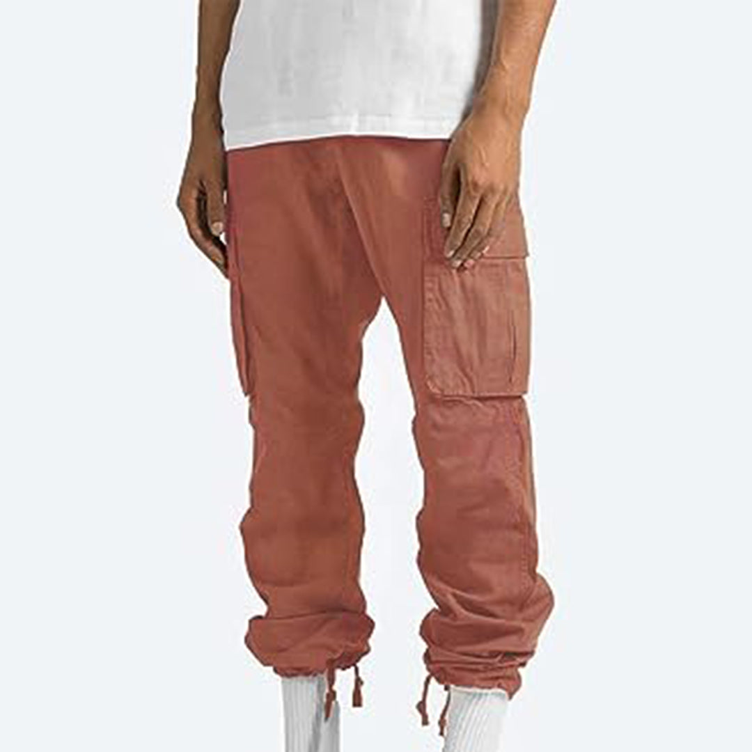 Cargohosen – Lässig – Locker sitzend – Gerade geschnittene Cargohosen – Herrenhosen-Chaps Herrenmode