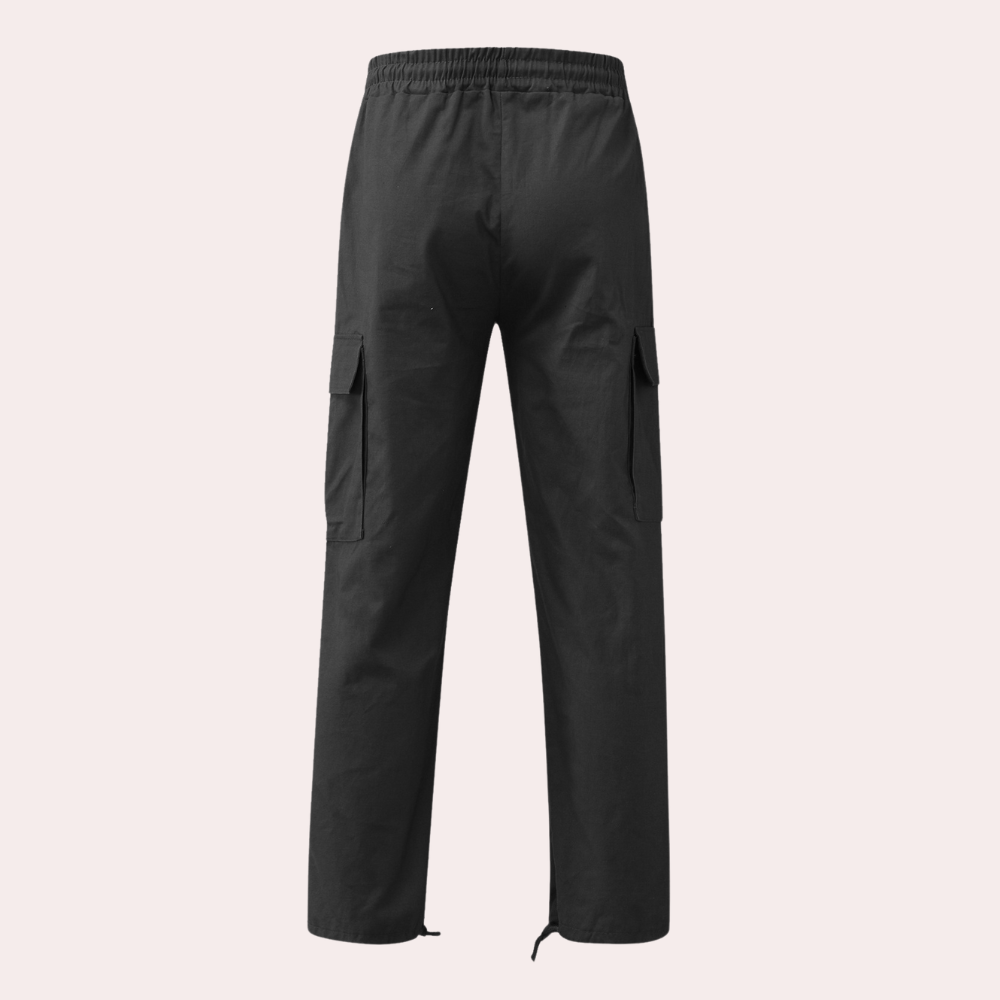 Cargohosen – Lässig – Locker sitzend – Gerade geschnittene Cargohosen – Herrenhosen-Chaps Herrenmode