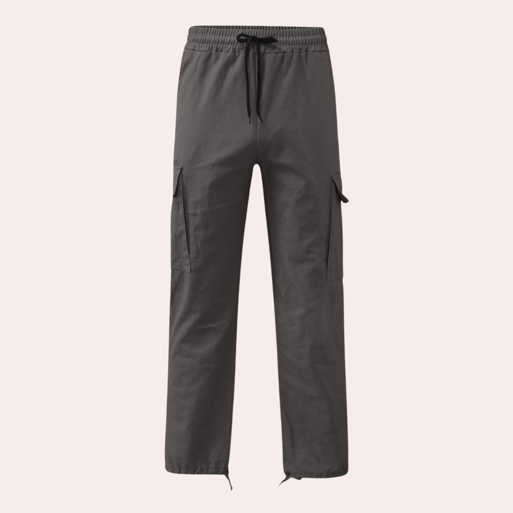 Cargohosen – Lässig – Locker sitzend – Gerade geschnittene Cargohosen – Herrenhosen-Chaps Herrenmode