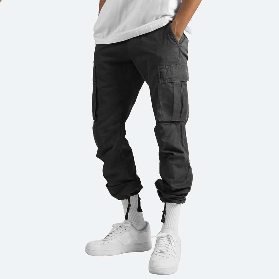 Cargohosen – Lässig – Locker sitzend – Gerade geschnittene Cargohosen – Herrenhosen-Chaps Herrenmode