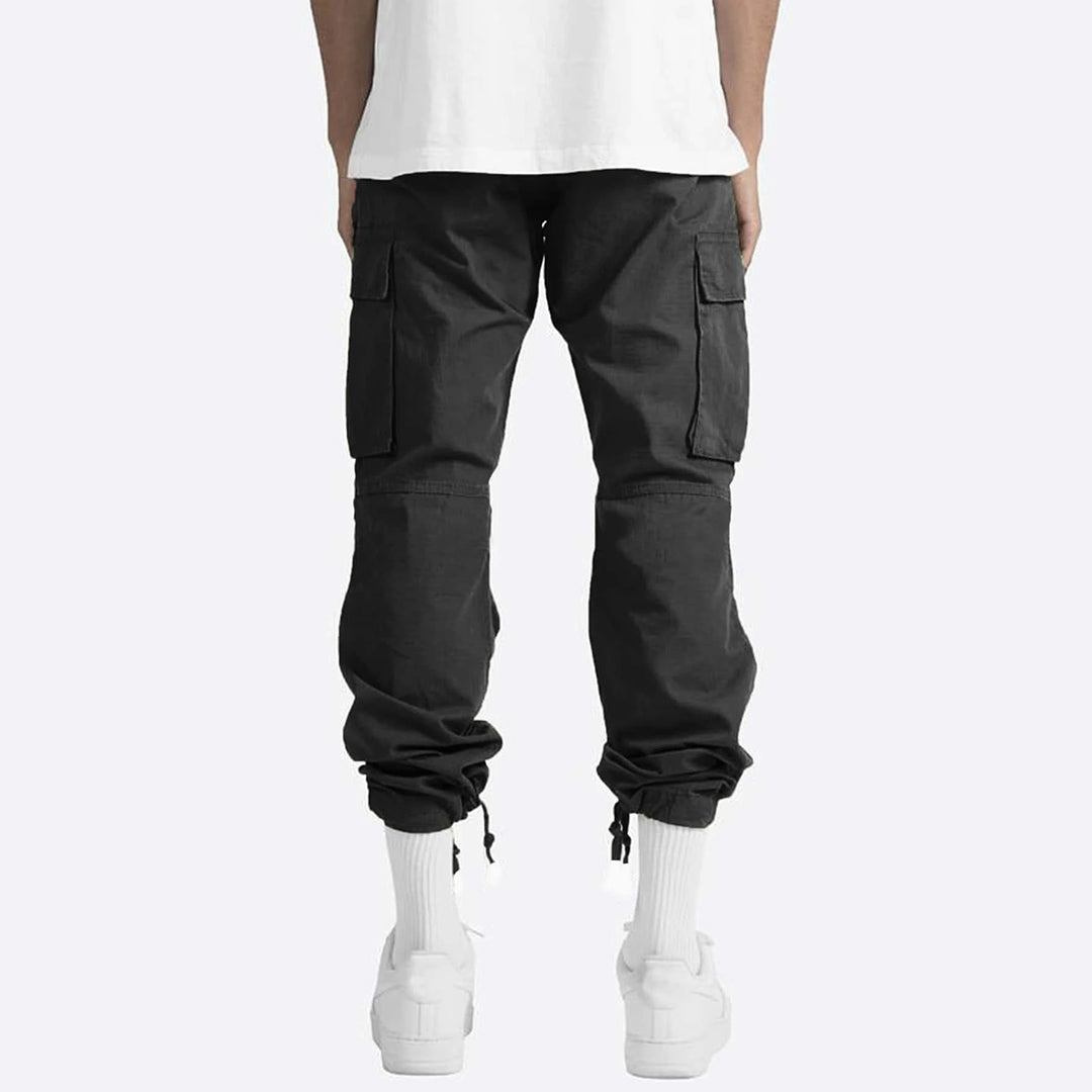 Cargohosen – Lässig – Locker sitzend – Gerade geschnittene Cargohosen – Herrenhosen-Chaps Herrenmode