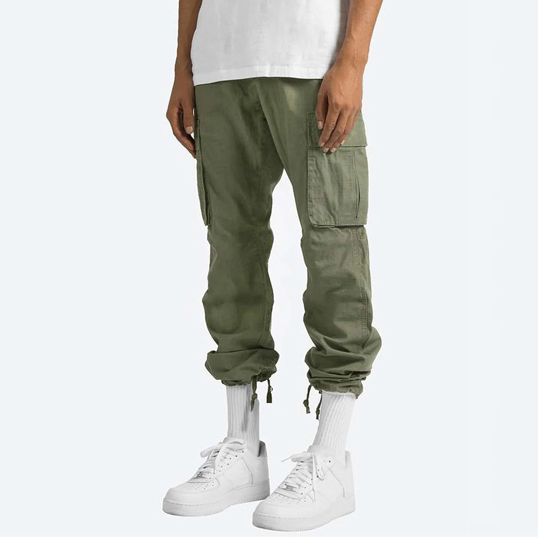 Cargohosen – Lässig – Locker sitzend – Gerade geschnittene Cargohosen – Herrenhosen-Chaps Herrenmode