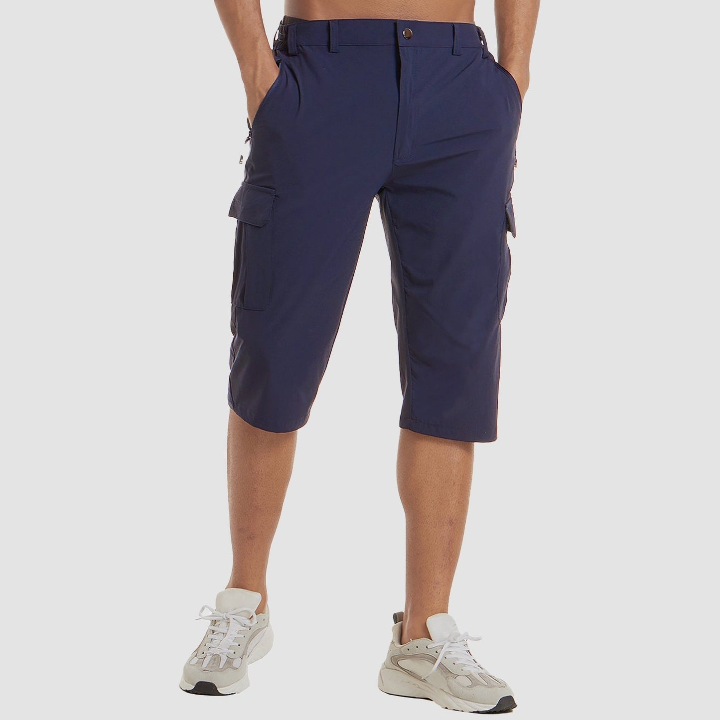 Cargohosen – Schnell trocknend – Caprihosen – Cargoshorts – Herrenhosen-Chaps Herrenmode