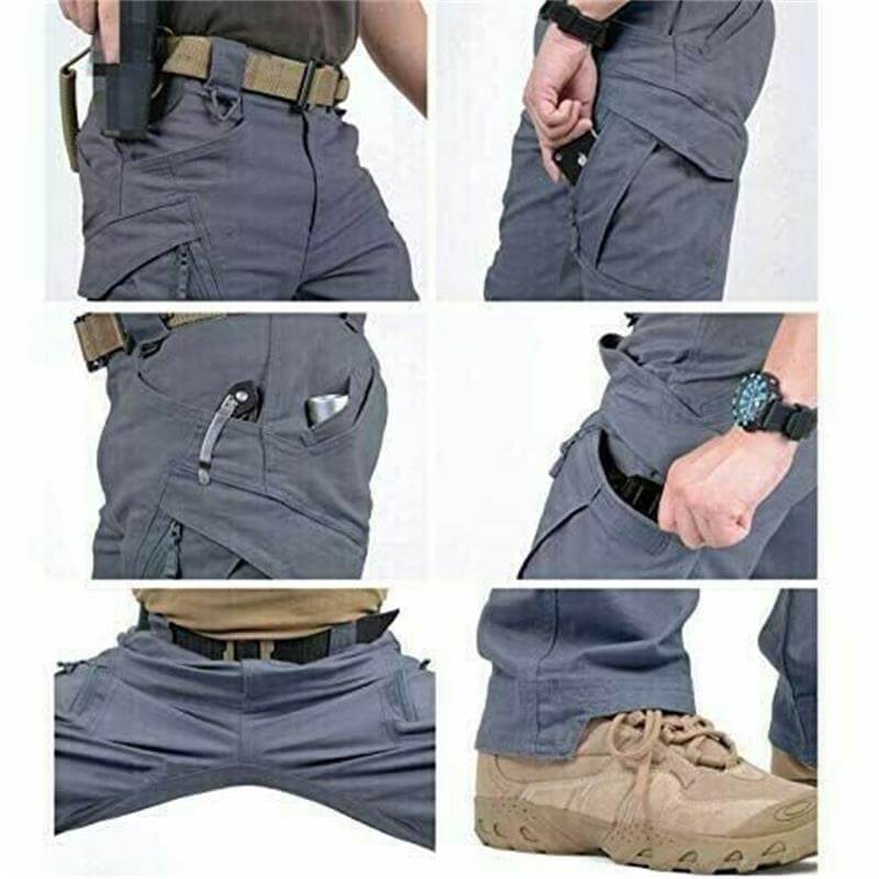 Cargohosen | Wasserdicht | Outdoor | Taktische Hosen | Herrenhosen-Chaps Herrenmode