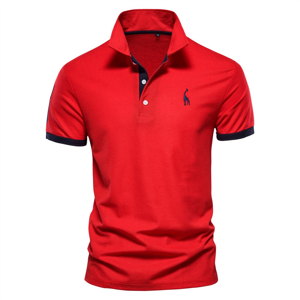 Chaps Herrenmode Sommer-Polo-Rot-S-Chaps Herrenmode