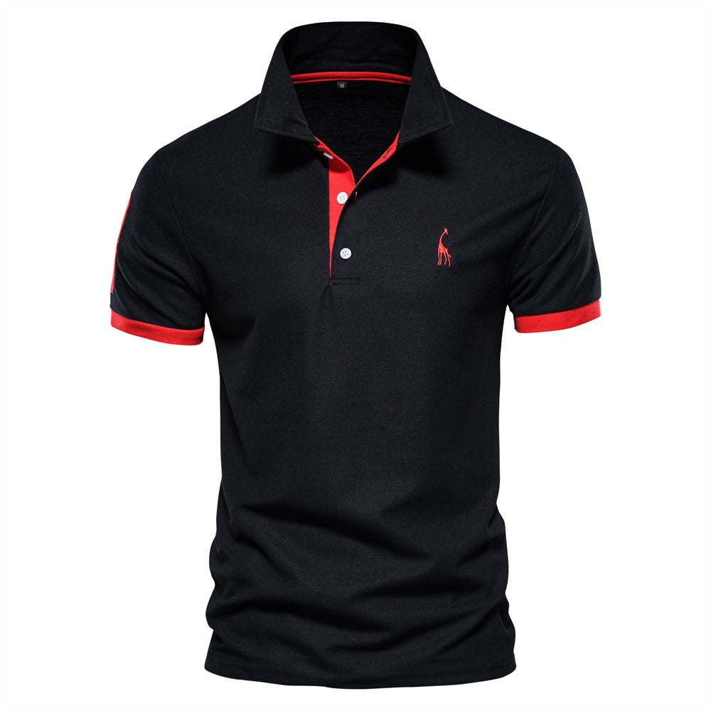 Chaps Herrenmode Sommer-Polo-Schwarz-S-Chaps Herrenmode