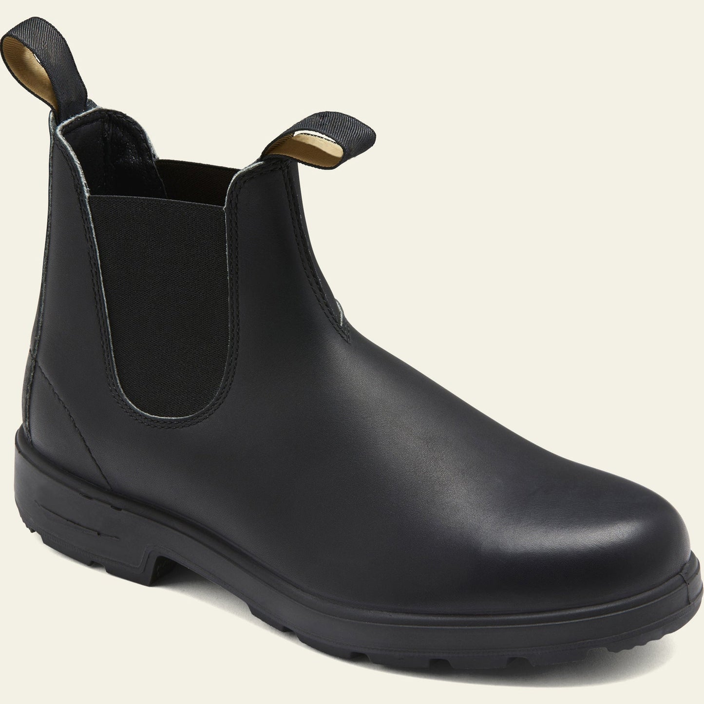 Chelsea-Stiefel – Schwarze Lederstiefel für Männer-Chaps Herrenmode