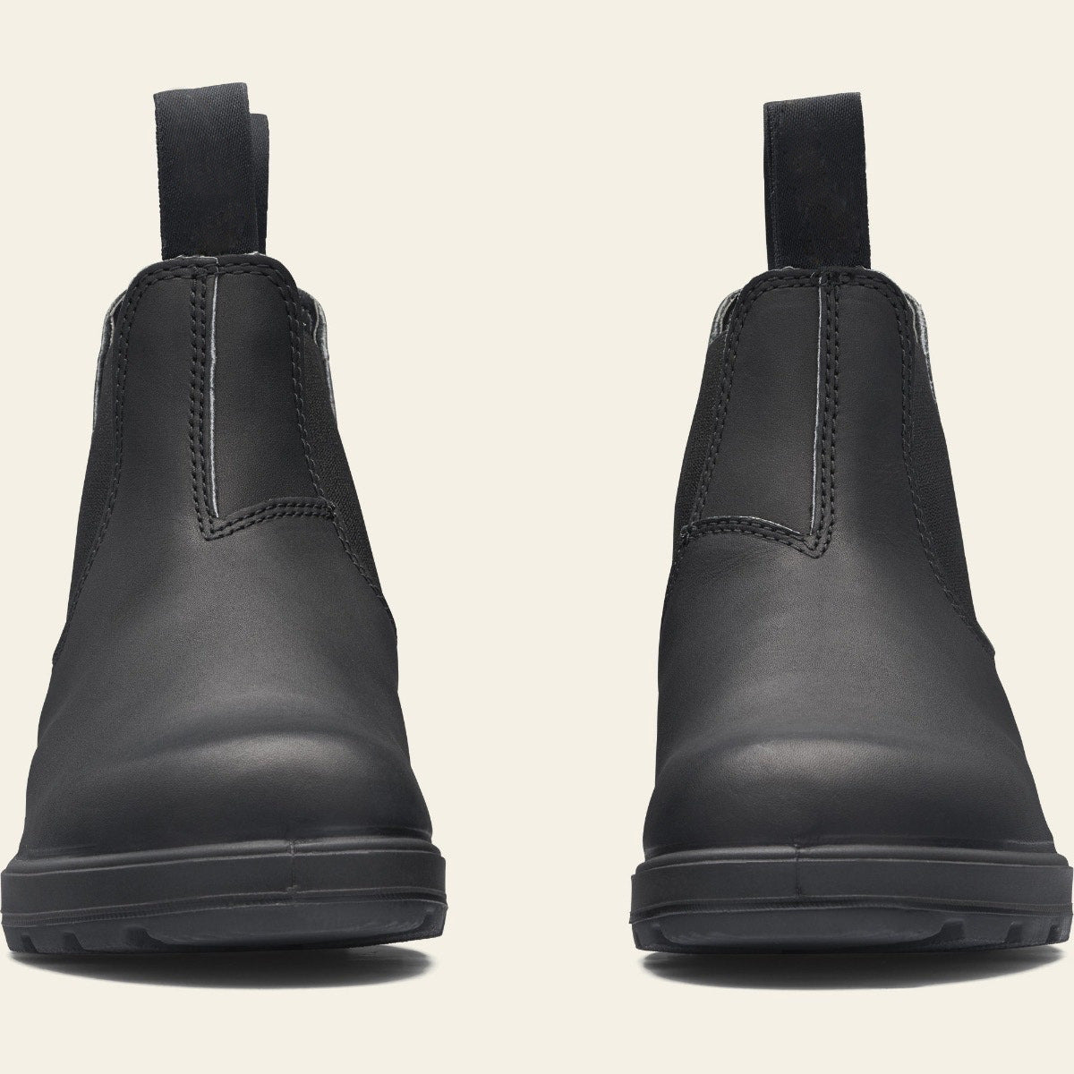 Chelsea-Stiefel – Schwarze Lederstiefel für Männer-Schwarz-35-Chaps Herrenmode