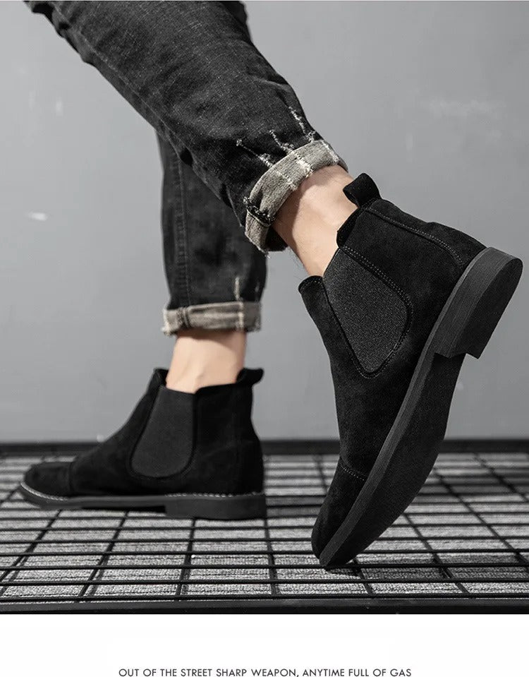 Chelsea-Stiefel | Slip-Ons | Ankle-Stiefel | Wildlederstiefel | Herrenstiefel-Chaps Herrenmode