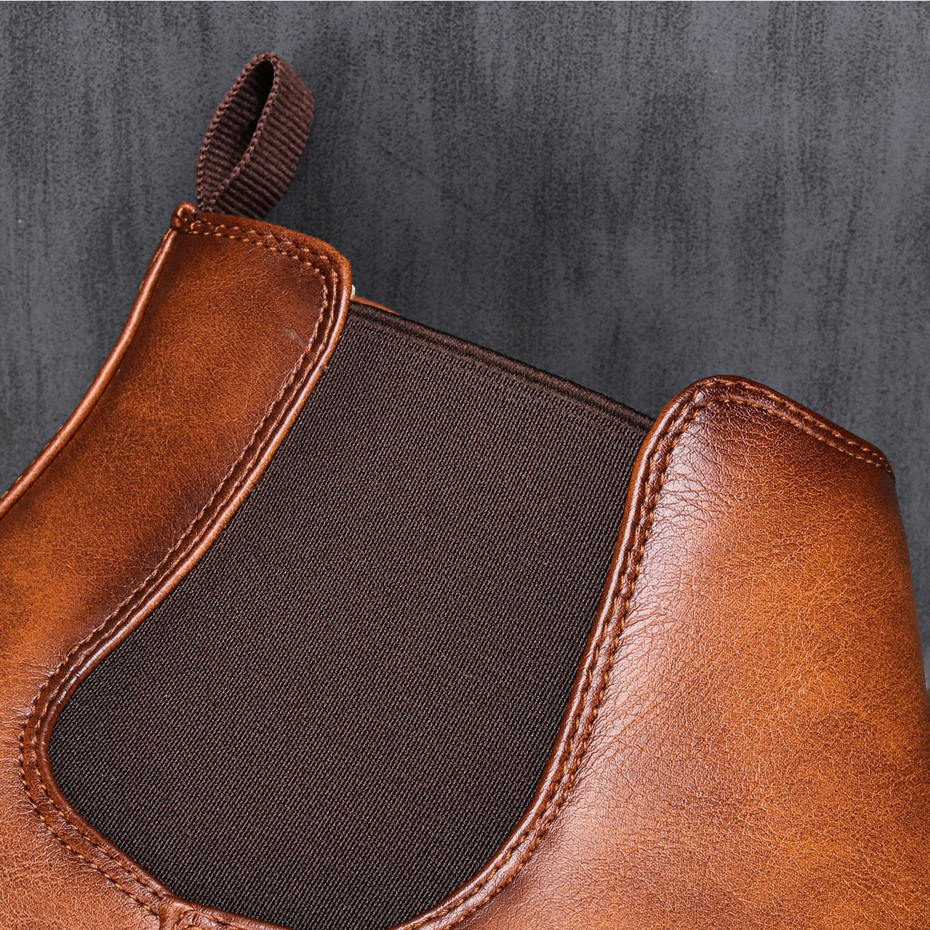 Chelsea-Stiefel | Slipper | Knöchelhoch | Lederstiefel | Herrenstiefel-Chaps Herrenmode