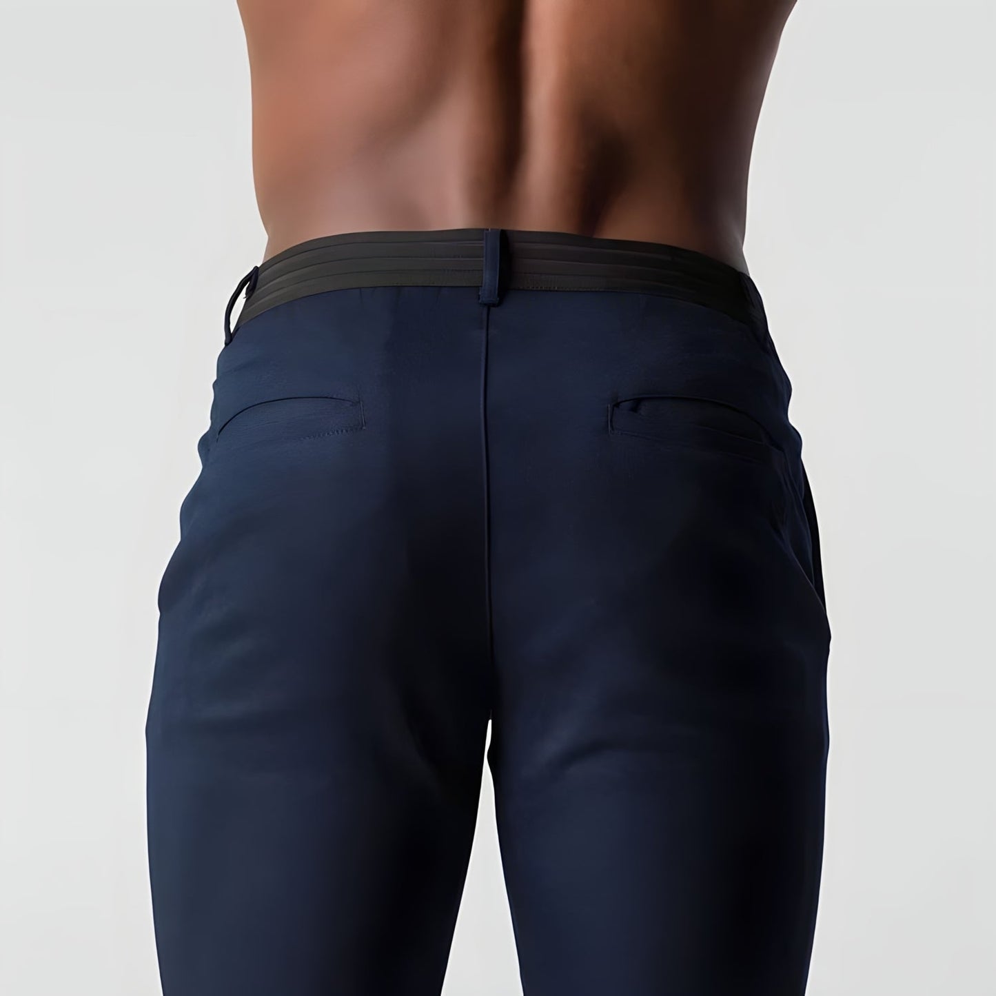 Chino Hosen | Elastische Taille | Stretchy | Skinny Chinos | Herren Chinos-Chaps Herrenmode