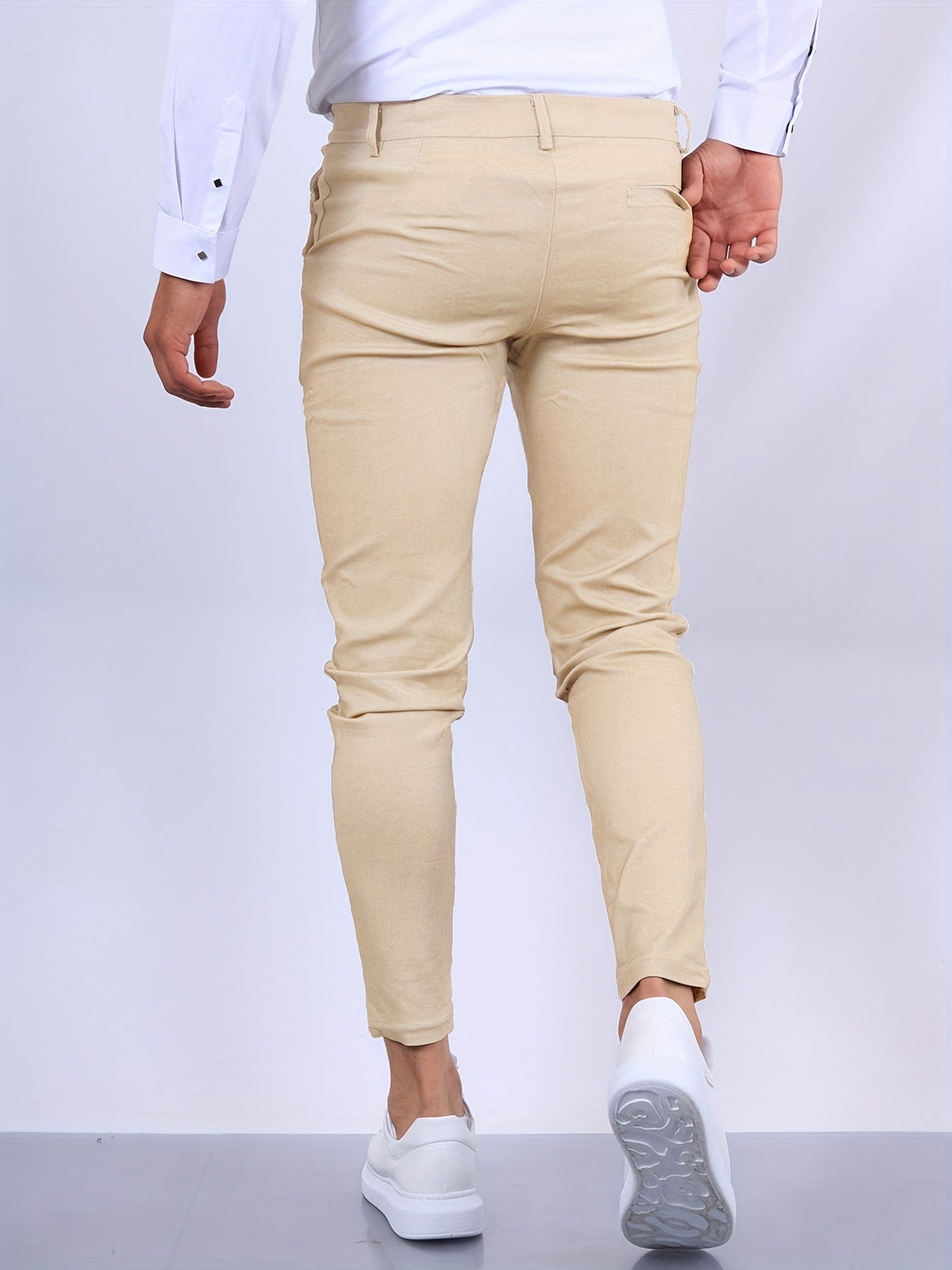Chinos | Schmal geschnitten | Stretch | Chino-Hosen | Schmale Chinos für Männer-Chaps Herrenmode