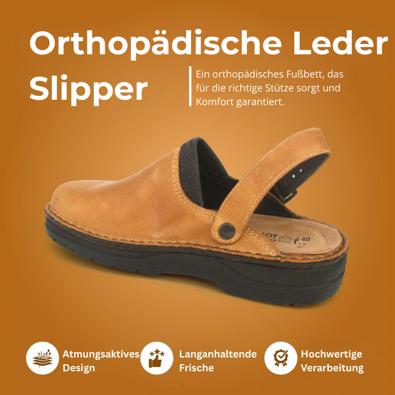 Clogs – Orthopädische Slipper für Männer mit Plateau und Fersenriemen-Chaps Herrenmode
