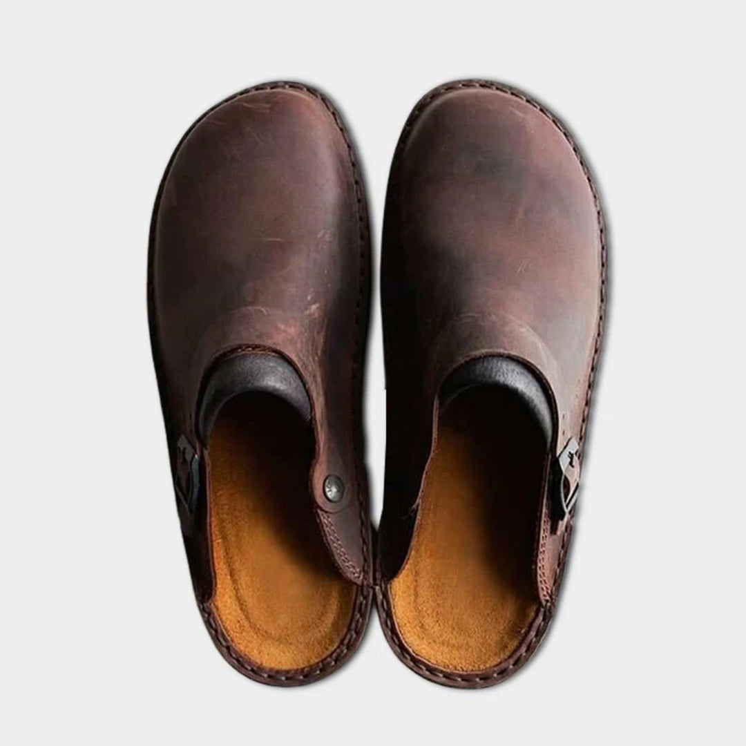 Clogs | Retro | Slip-On | Lederclogs | Herrenschuhe-Chaps Herrenmode