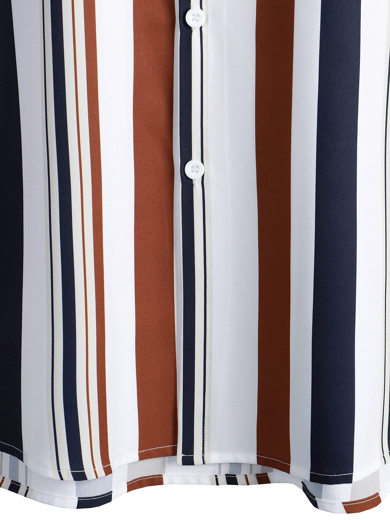 Co-Ord Set - Gestreiftes Kurzarmhemd und Shorts für Herren im Set für den Sommer-Chaps Herrenmode