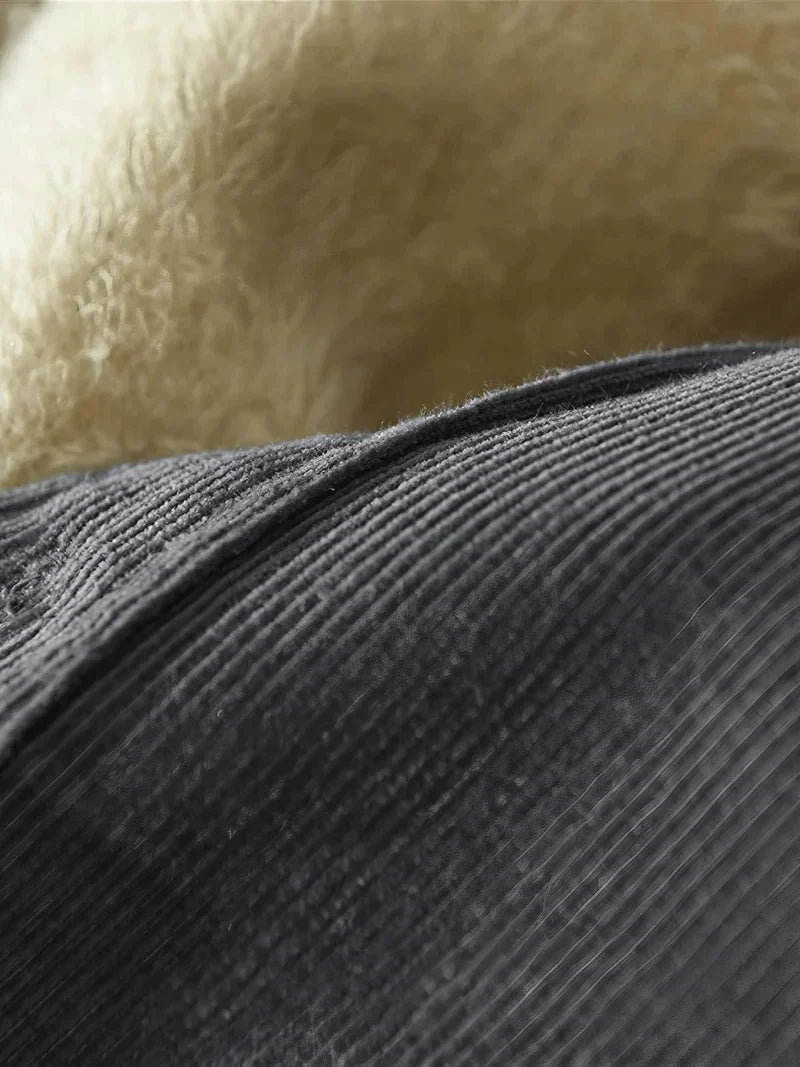 Cordhemd | Warm | Mit Fleece gefüttert | Overshirt | Herrenbekleidung-Chaps Herrenmode