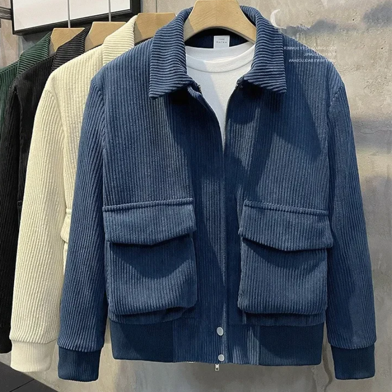 Cordjacke – Taschen – Kurz – Cordjacken – Herrenjacke-Chaps Herrenmode