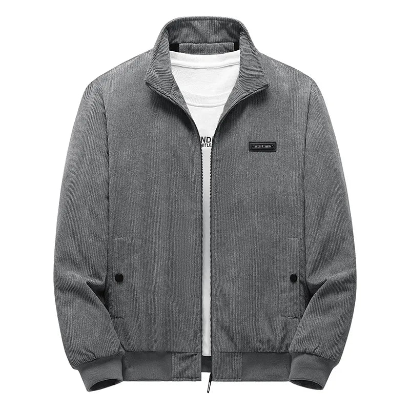 Cordjacke – Winterjacke für Männer mit Fleece-Sherpa-Futter-Chaps Herrenmode
