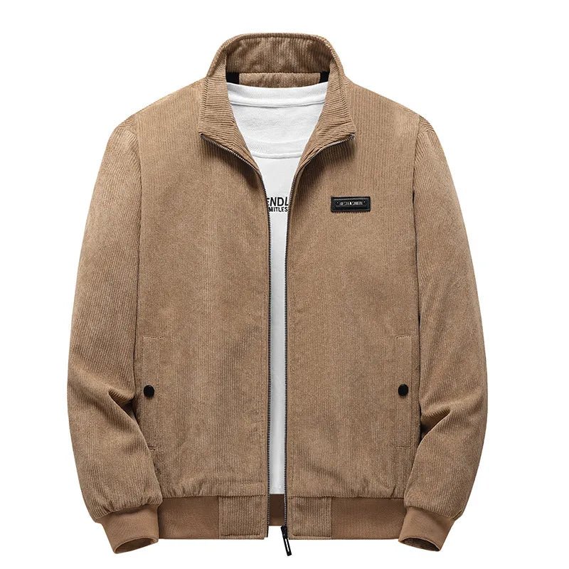 Cordjacke – Winterjacke für Männer mit Fleece-Sherpa-Futter-Chaps Herrenmode