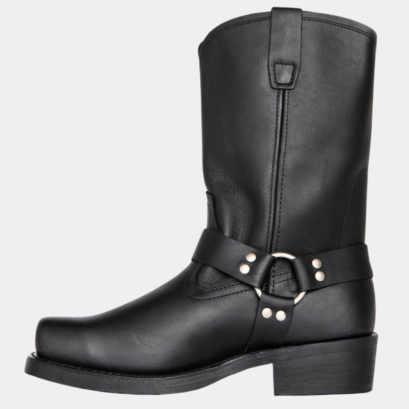 Cowboystiefel - Western - Mid Calf - Lederstiefel - Herrenstiefel-Chaps Herrenmode