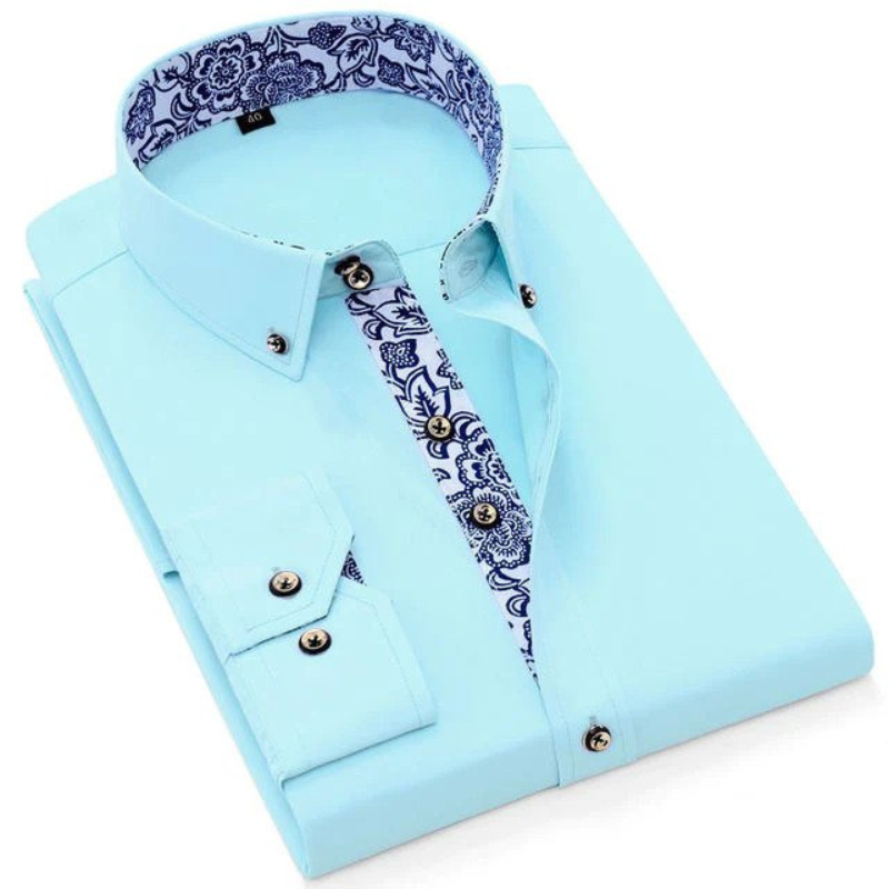 Daniel Party-Bluse-Himmelblau-S-Chaps Herrenmode