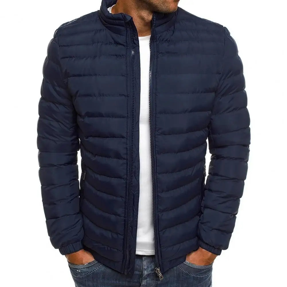 Daunenjacke – leicht – mit Reißverschluss – Herbstjacke – Herrenjacken-Chaps Herrenmode